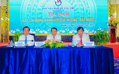 Tọa đàm “Báo chí đồng hành với quê hương, đất nước”